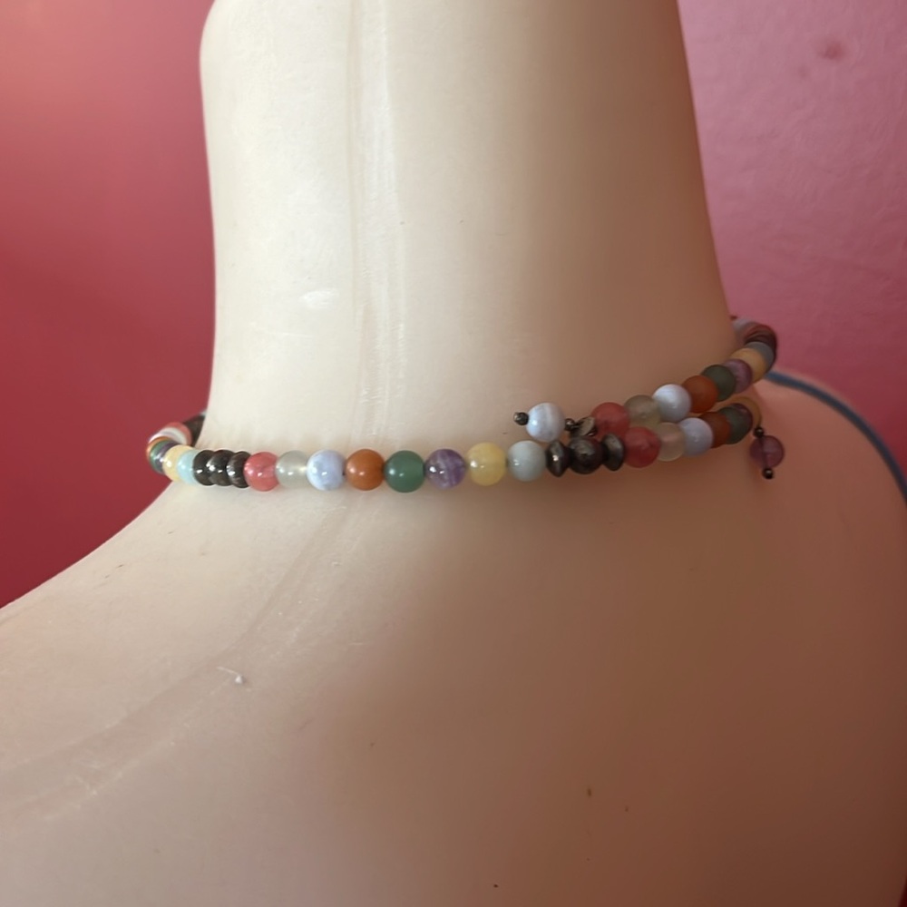 New 925 real stone choker - Picture 3 of 6